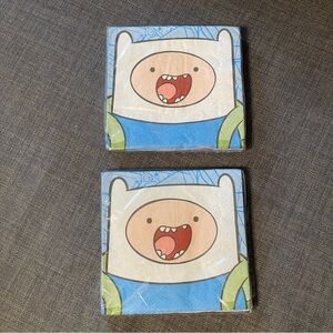 NOS Adventure Time Birthday Party Napkins Lot of 2